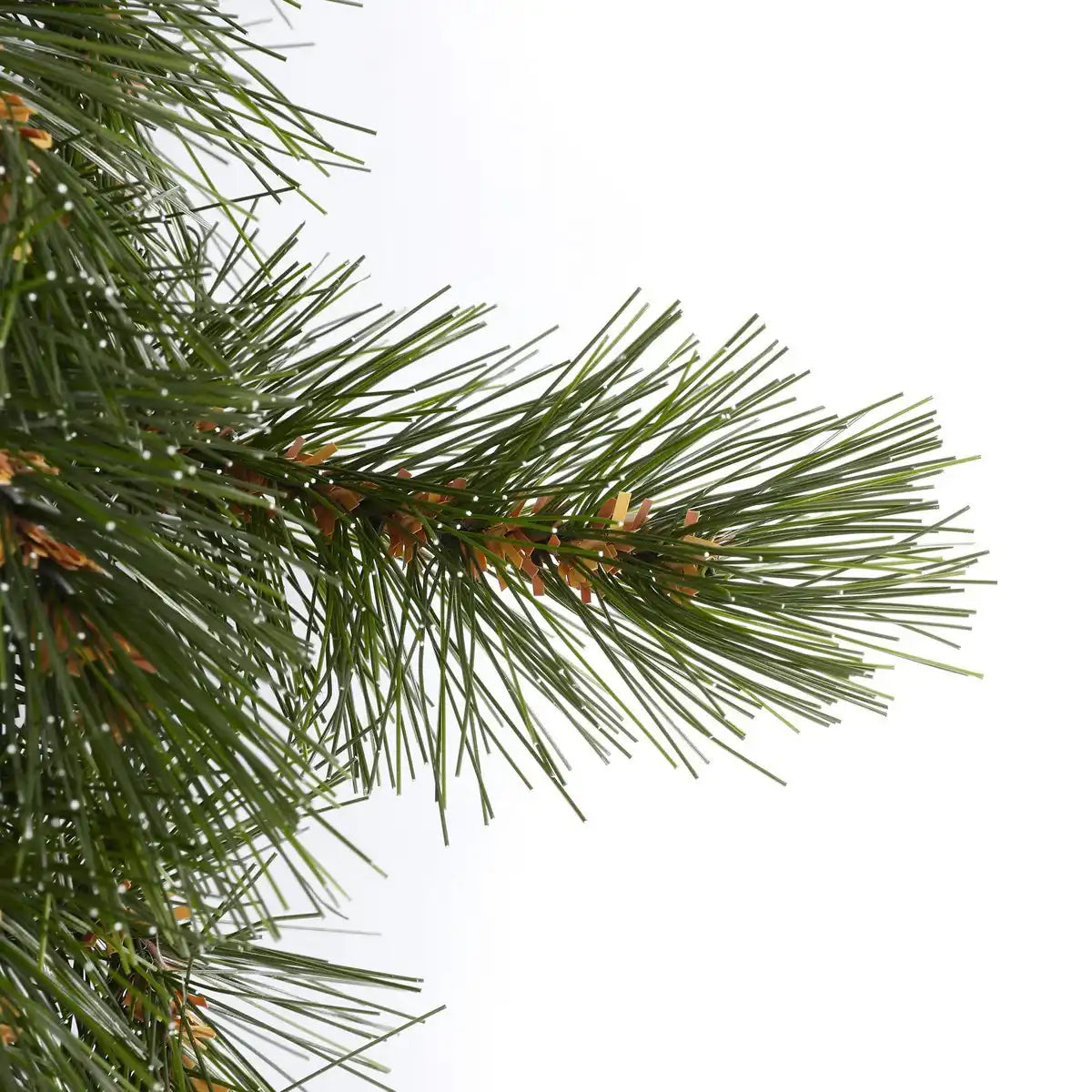 Waldgefrosteter Weihnachtskranz – Ø45 cm – Grün