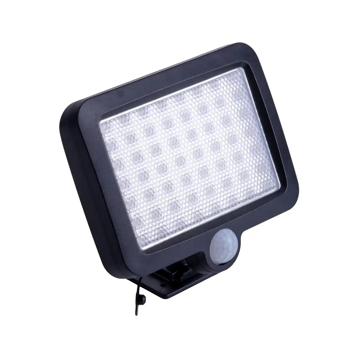 2er-Set LED Solar Außenwandleuchte "PEPE" , für Außen, Wandleuchte - Kunststoff in Schwarz, mit integrierter LED - Wandleuchten außen