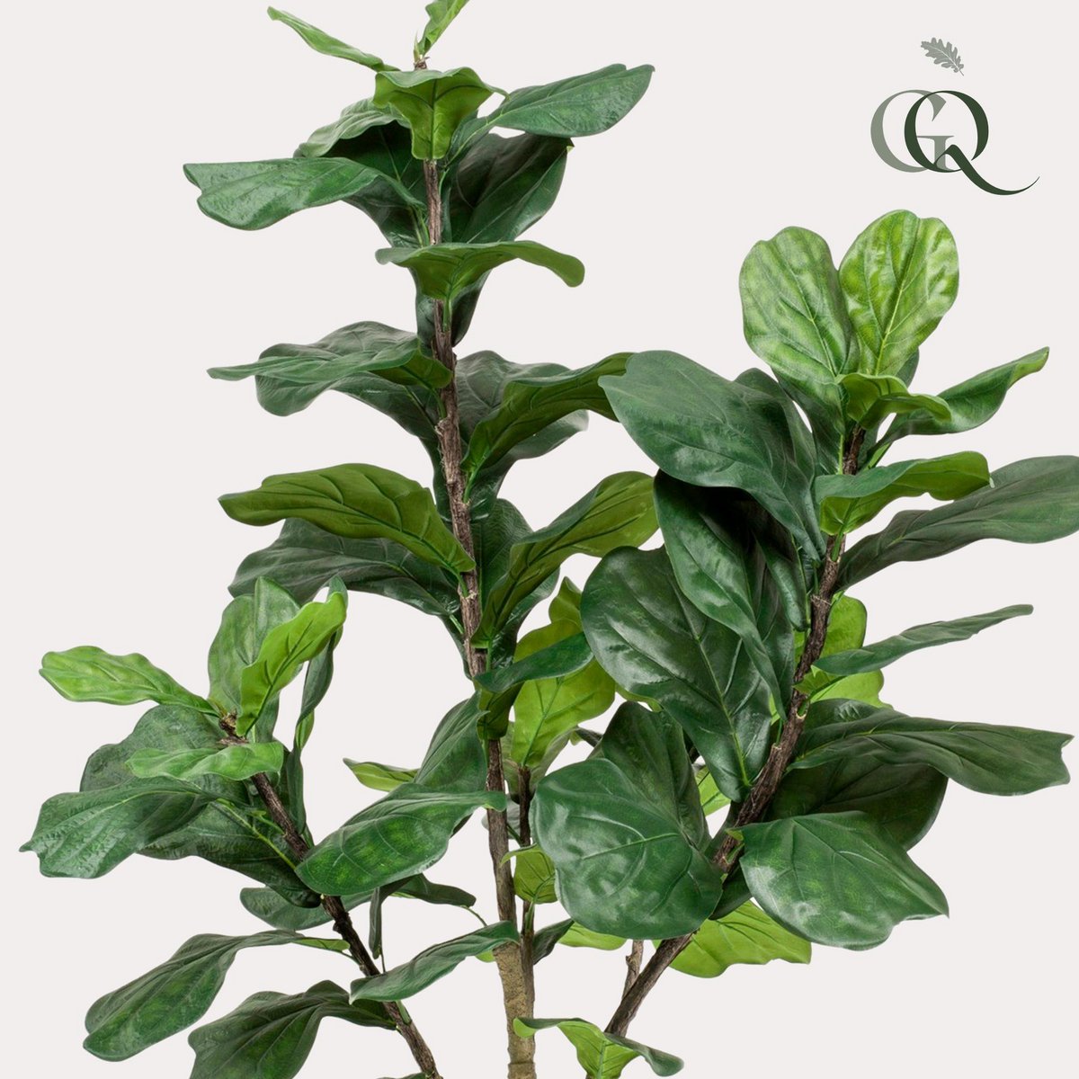 Kunstpflanze - Ficus lyrata - Tabakpflanze - 180 cm