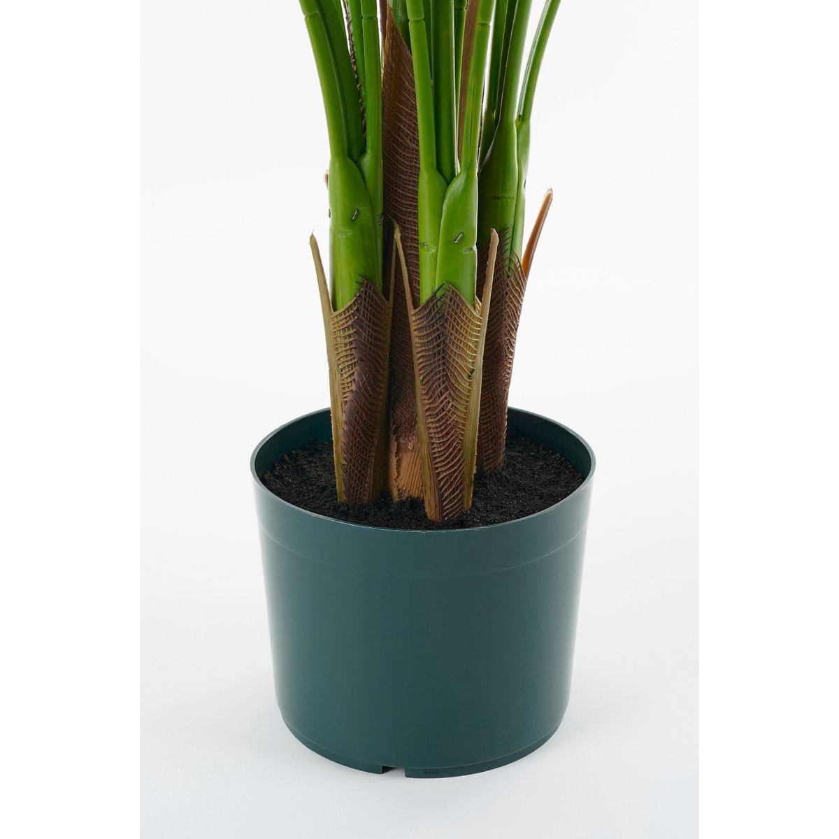 Areca Palm Artificial Pflanze im Topf - H134 x Ø50 cm - Grün