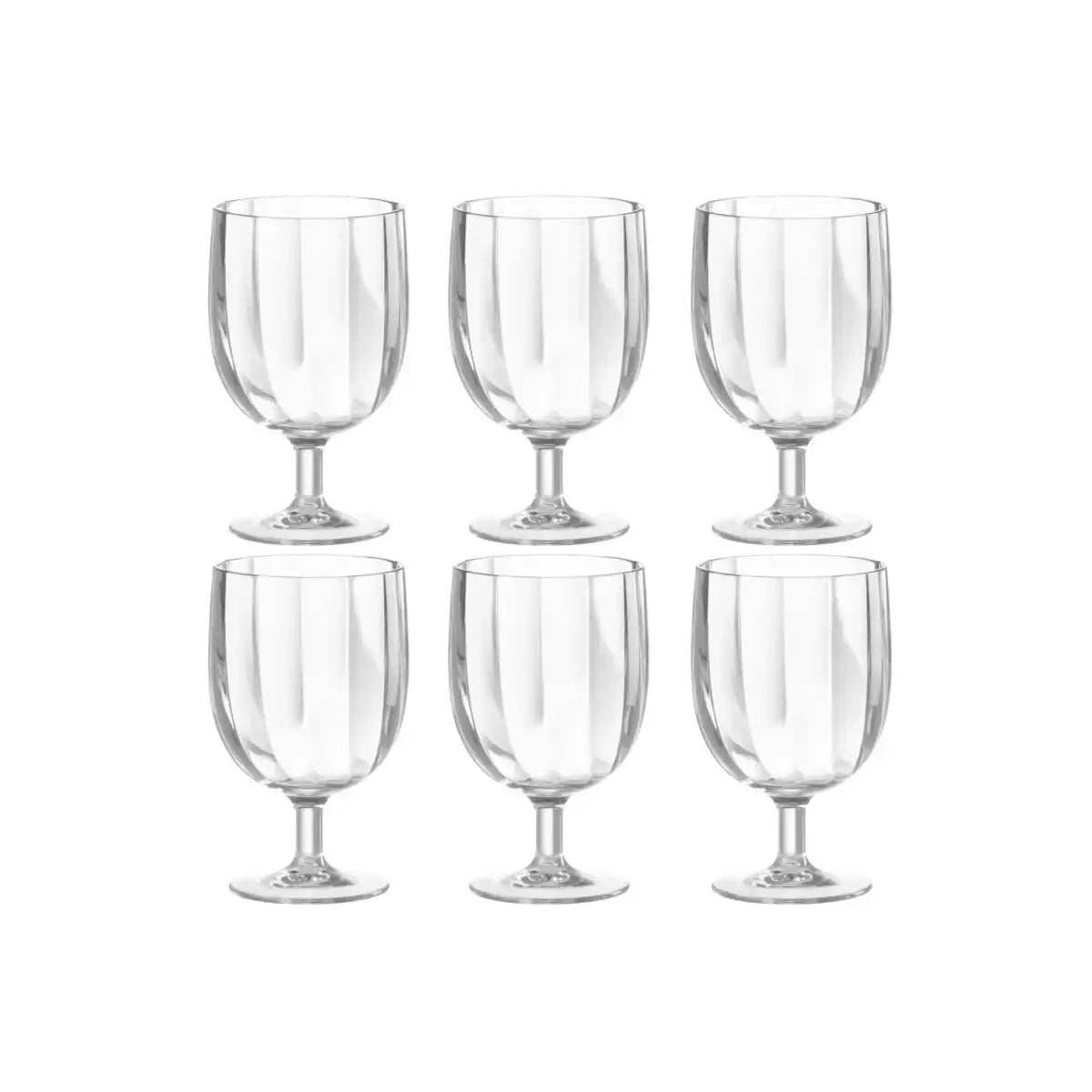 J-Line Weinglas - Kunststoff - transparent