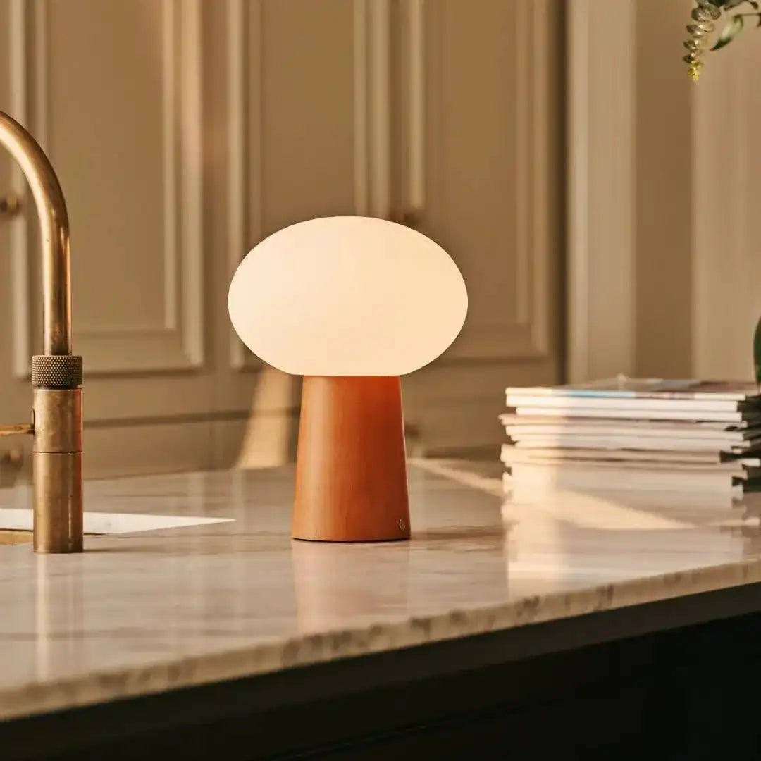 Max kastanienhalte Holzschnur und wiederaufladbare Lampe-umweltfreundliches Design