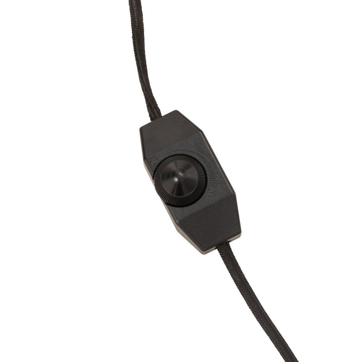 J-Line Lampe Magali - Metall/Glas - transparent