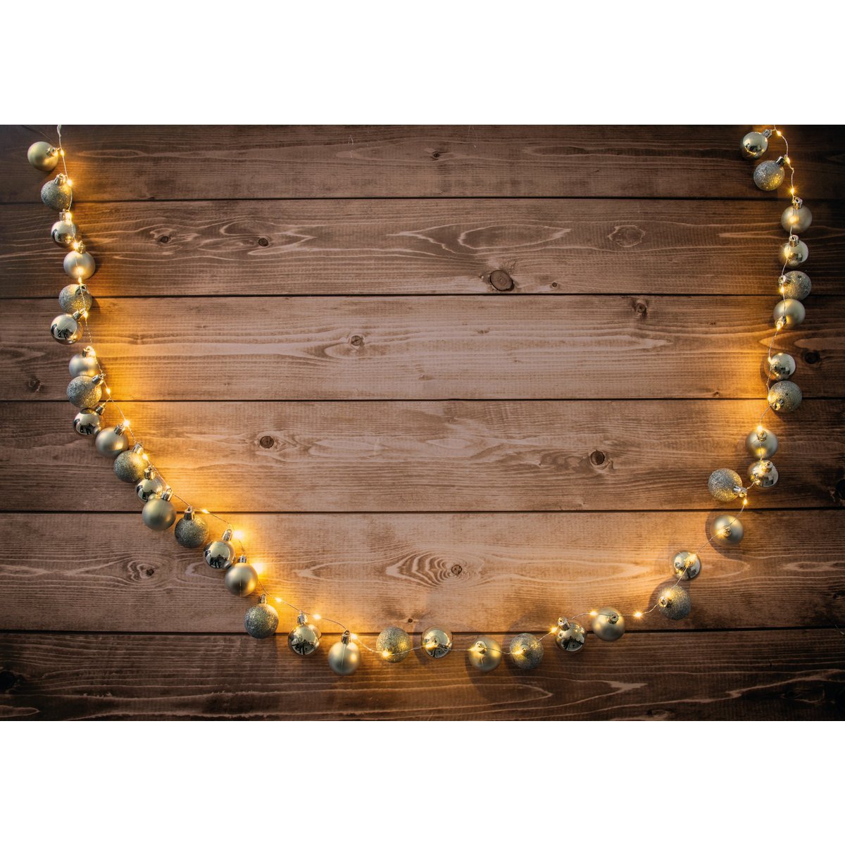 LED-Outdoor-Weihnachtslichterkette l: 250cm gold