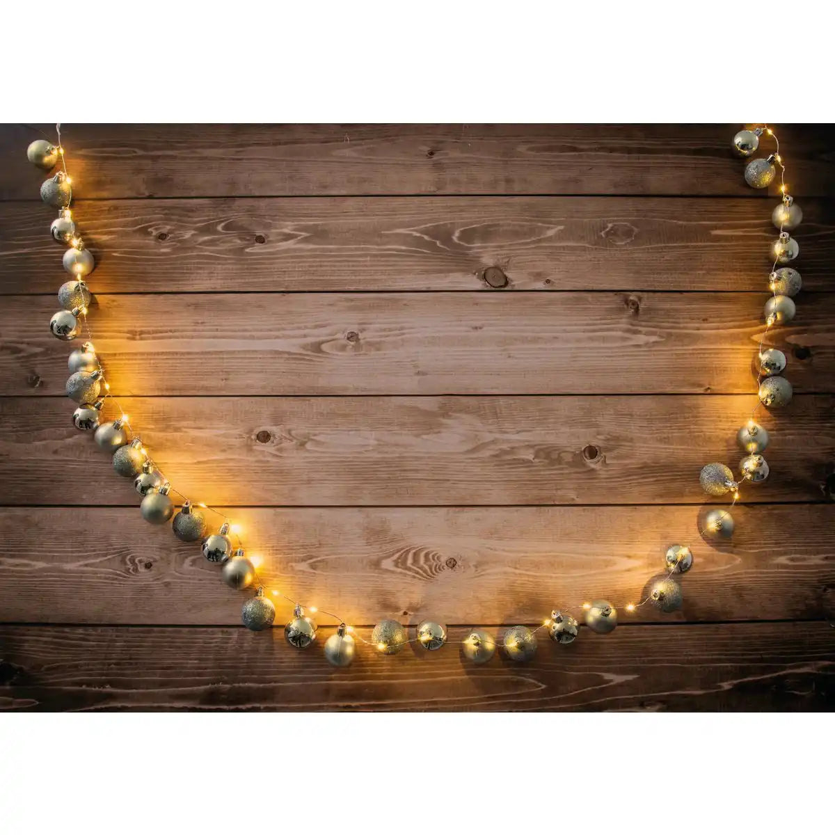 LED-Outdoor-Weihnachtslichterkette l: 250cm gold