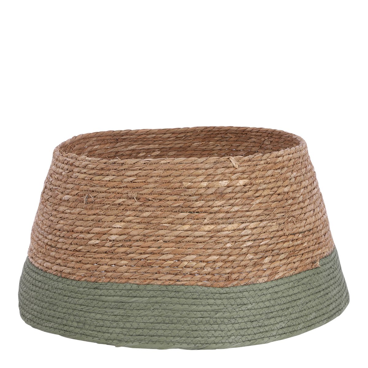 Weihnachtsbaumrock - H26 x Ø50 cm - Seegras - Grün