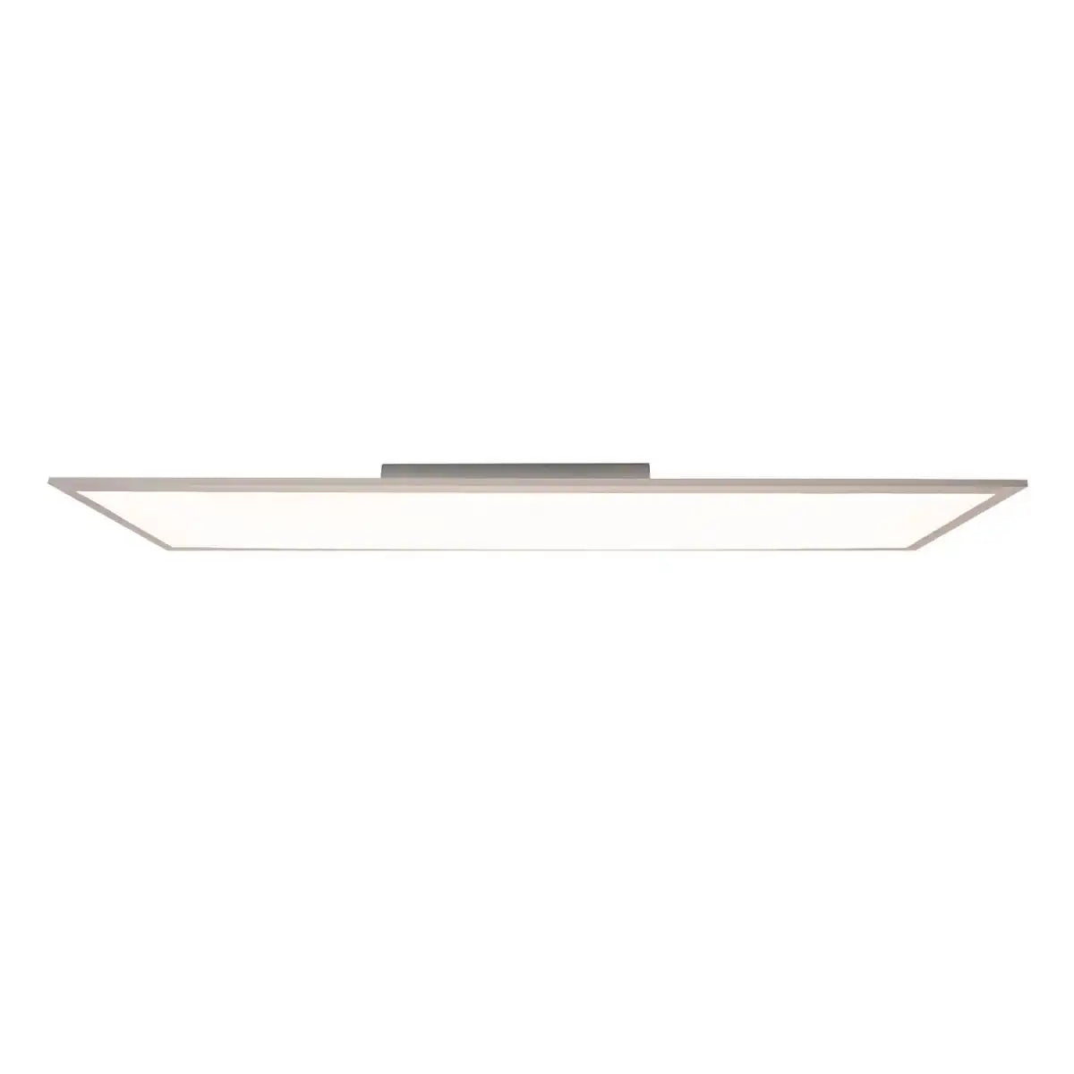 LED Aufbaupanel "NICOLA", Aufbauleuchte aus Metall und Kunststoff mit fest verbauten LEDs in neutralweiß, Panel für Innenräume 119,5 x 29,5 cm