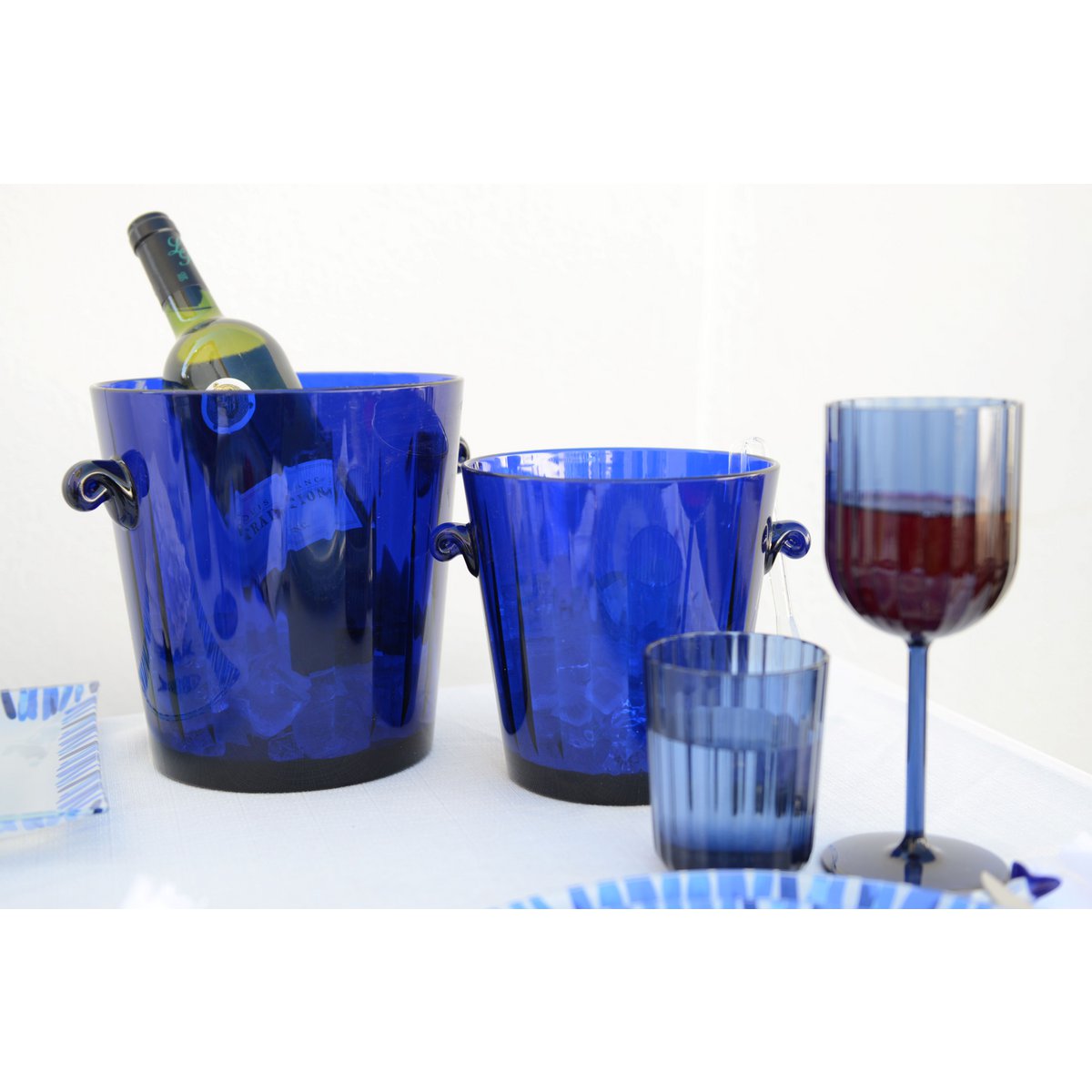Erbauer A Champagner Bleu Dark 20.3x20.3x21.2 cm