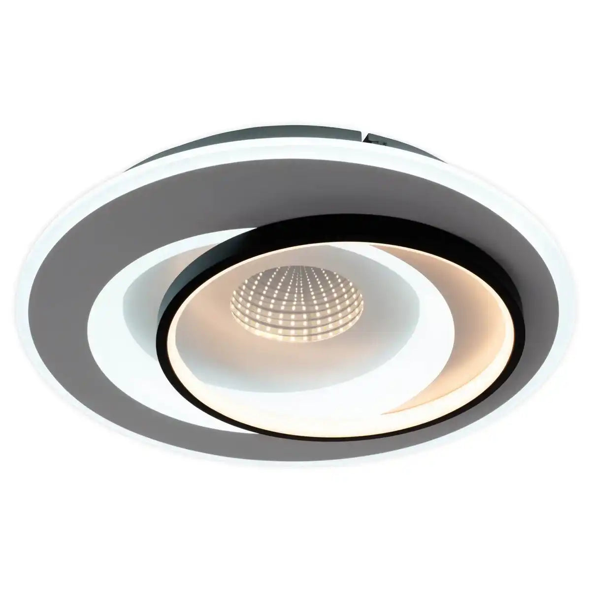 LED Deckenleuchte 3D-Effekt "MALEA" Ø 49 cm, mit vielen Funktionen, Fernbedienung inklusive
