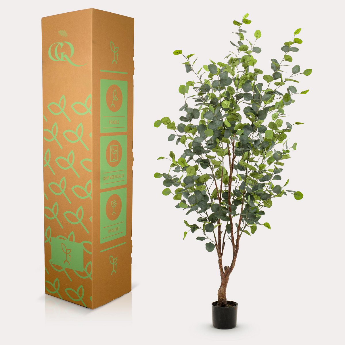 Künstliche Pflanze - Eukalyptus - Blue Gum Tree - 140 cm