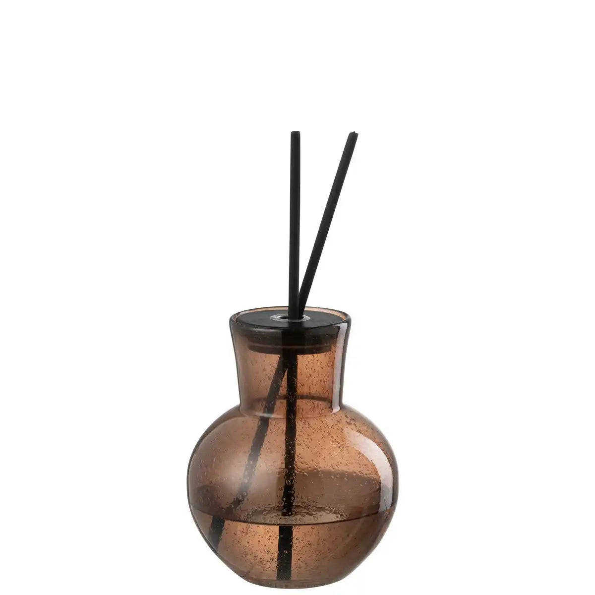 J -Line Duft Öl Vase Deckel Li -Ly Land - Glas - Brown