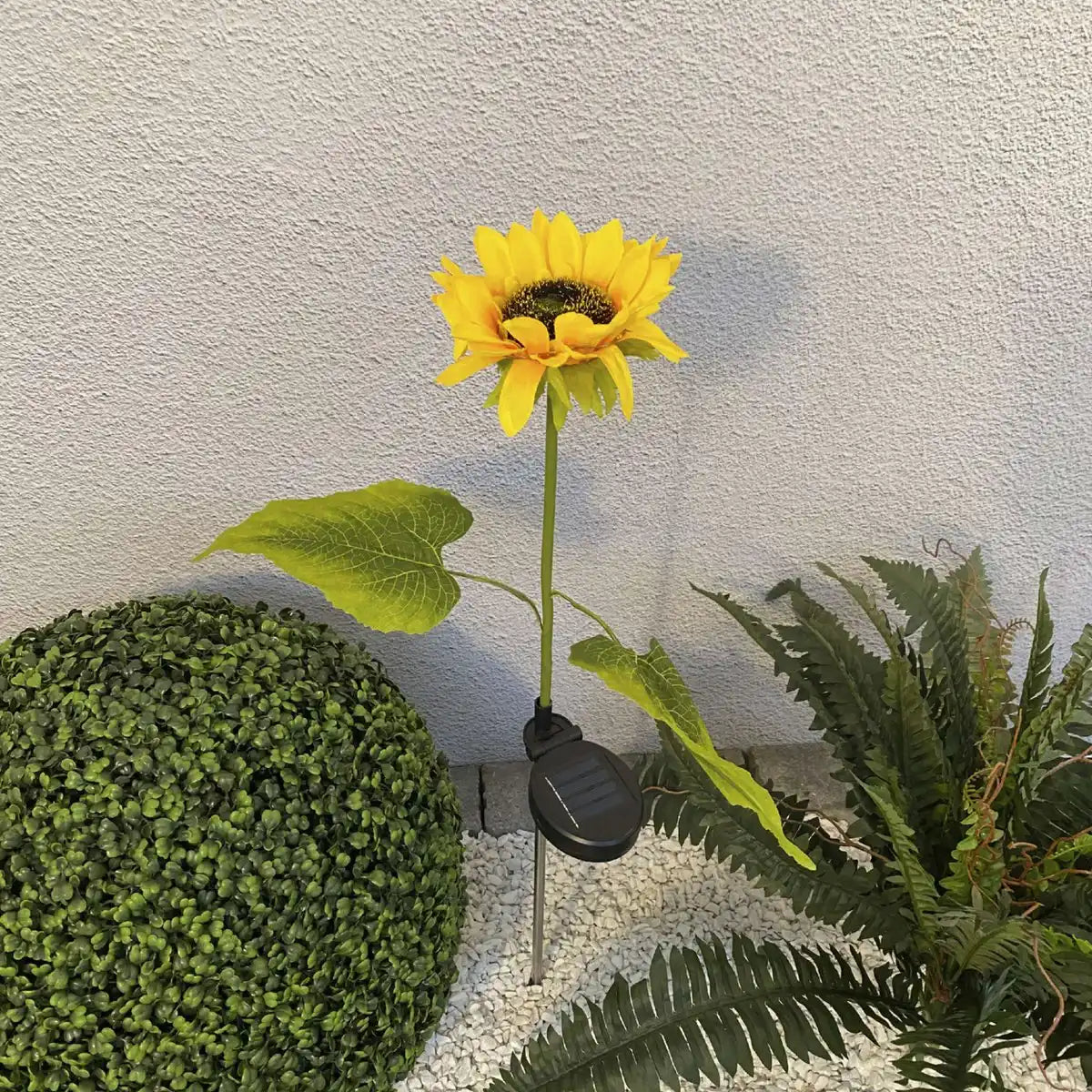 2er-Set Solarspieß "Sonnenblumen" h: 78,5cm