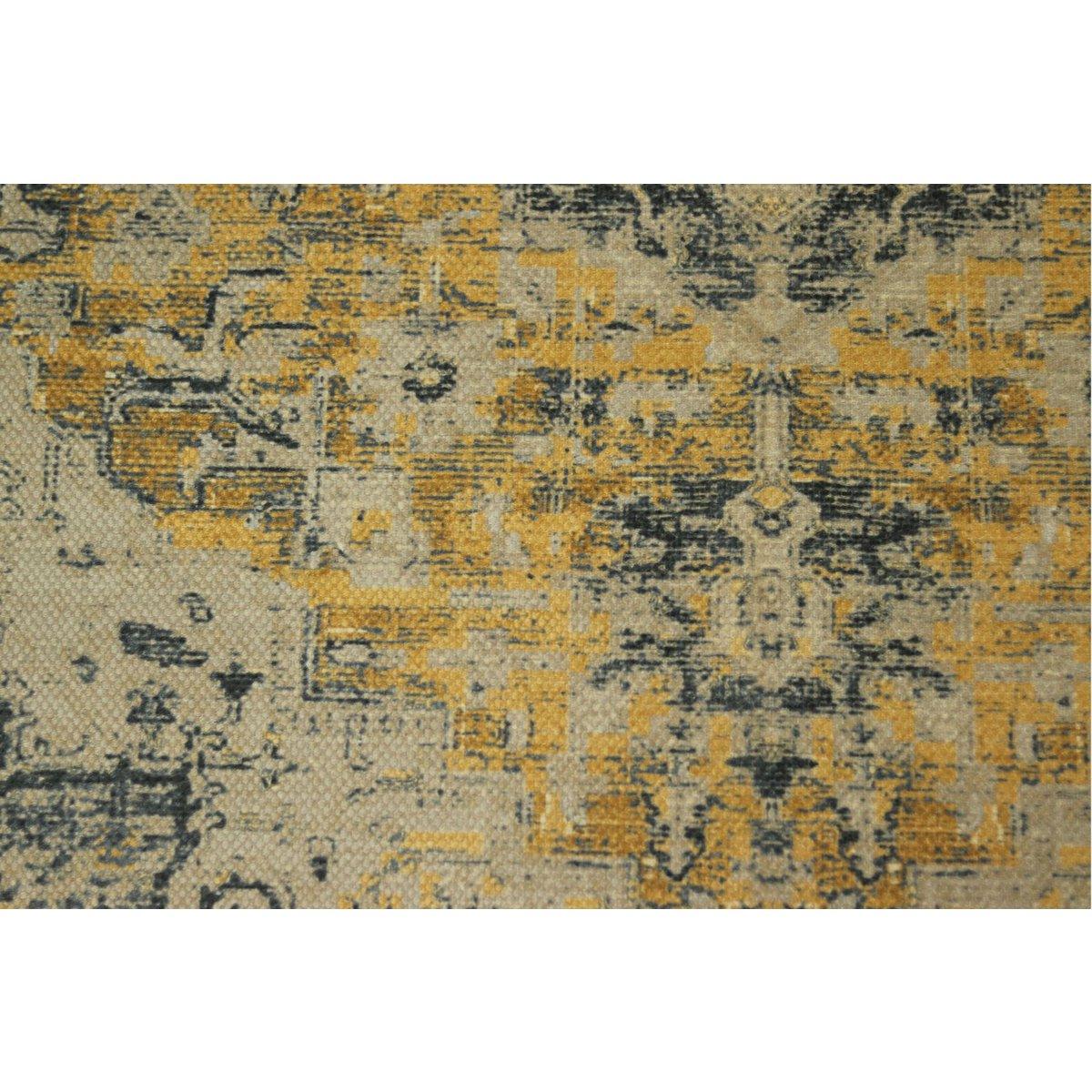 HSM Collection Floor Teppich Vintage Classic -120x180-Geell/Graupolyester