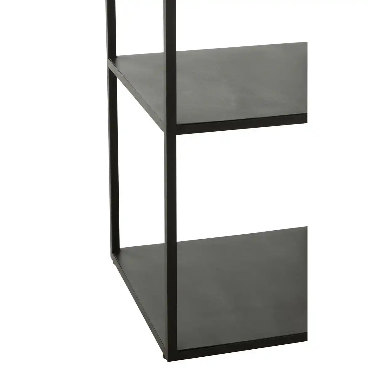 J-Line Rack 6 Ebenen Metall Schwarz