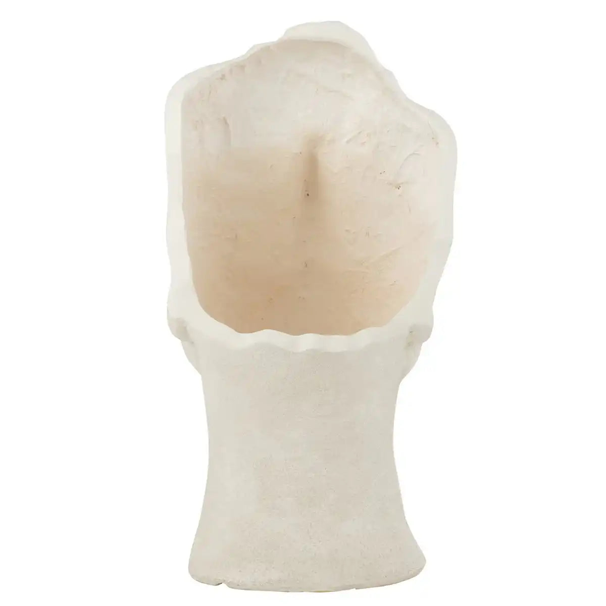 J -Line Flowerpot David - Keramik - Weiß - groß - Ø 36 cm