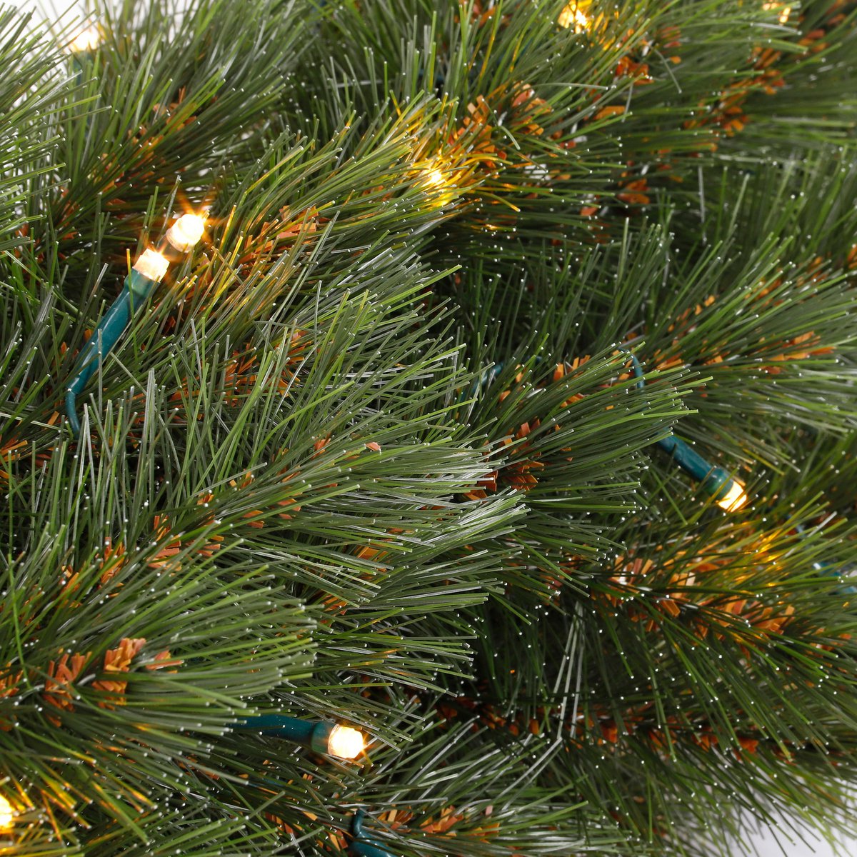 Girlande Swag mit LED-Beleuchtung – L180 cm – Grün