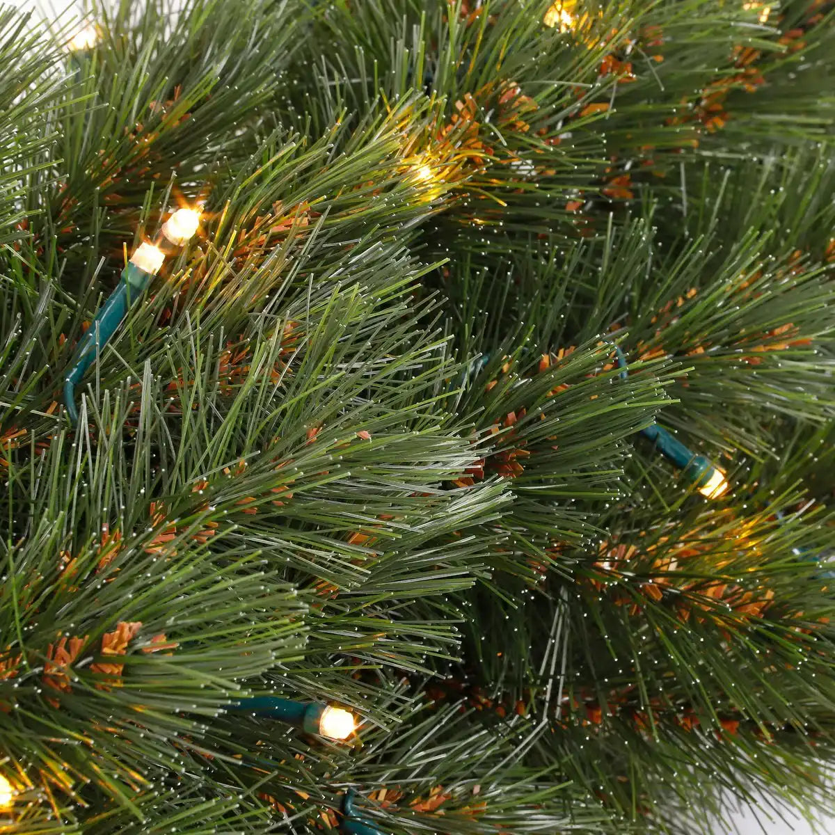 Girlande Swag mit LED-Beleuchtung – L180 cm – Grün