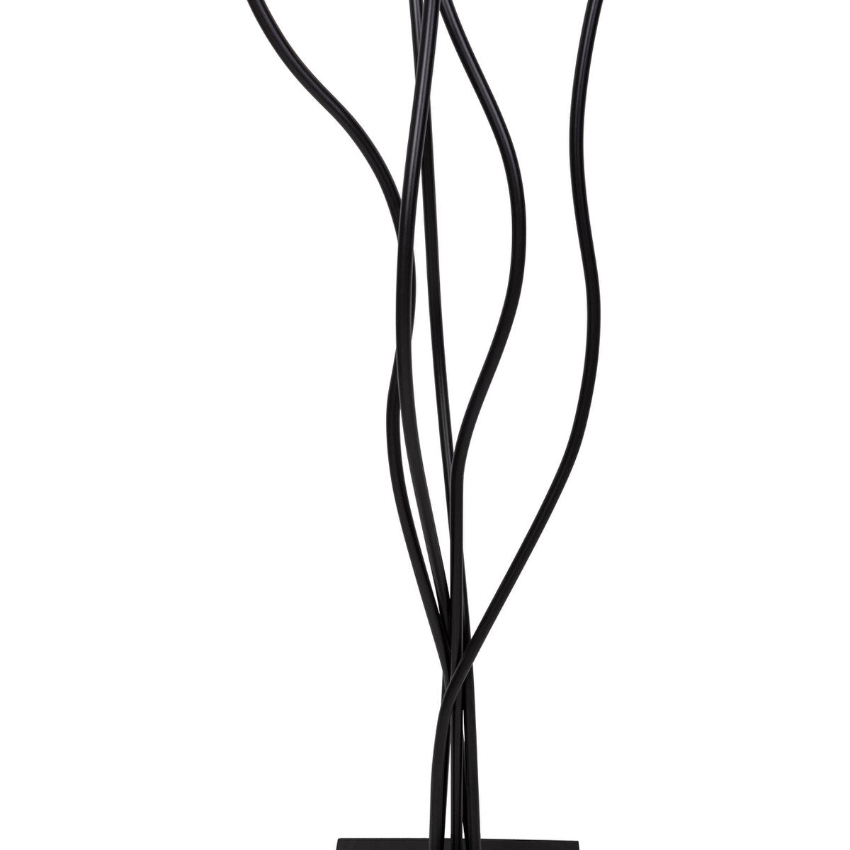 Stehleuchte 5-flammig "COLORI", Stehlampe mit bunten Textilschirmen, mit E14-Fassung, für Esszimmer, Wohnzimmer, Diele oder Büro, 156 cm hoch