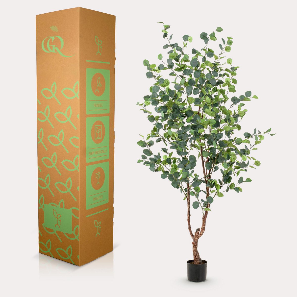 Künstliche Pflanze - Eukalyptus - Blue Gum Tree - 180 cm