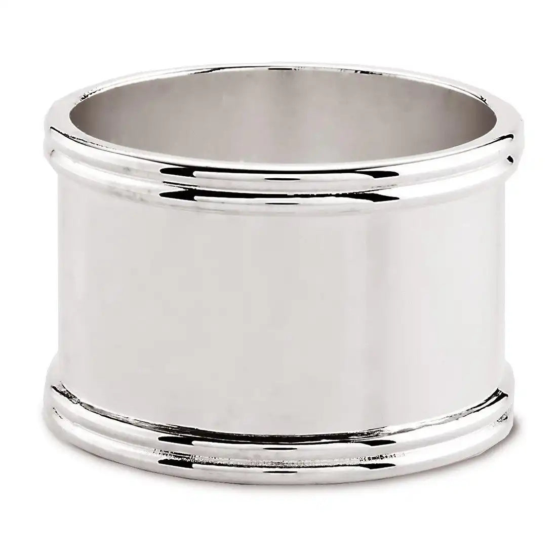 6er Set Serviettenringe Madrid edel versilbert - HomeDesign Knaus