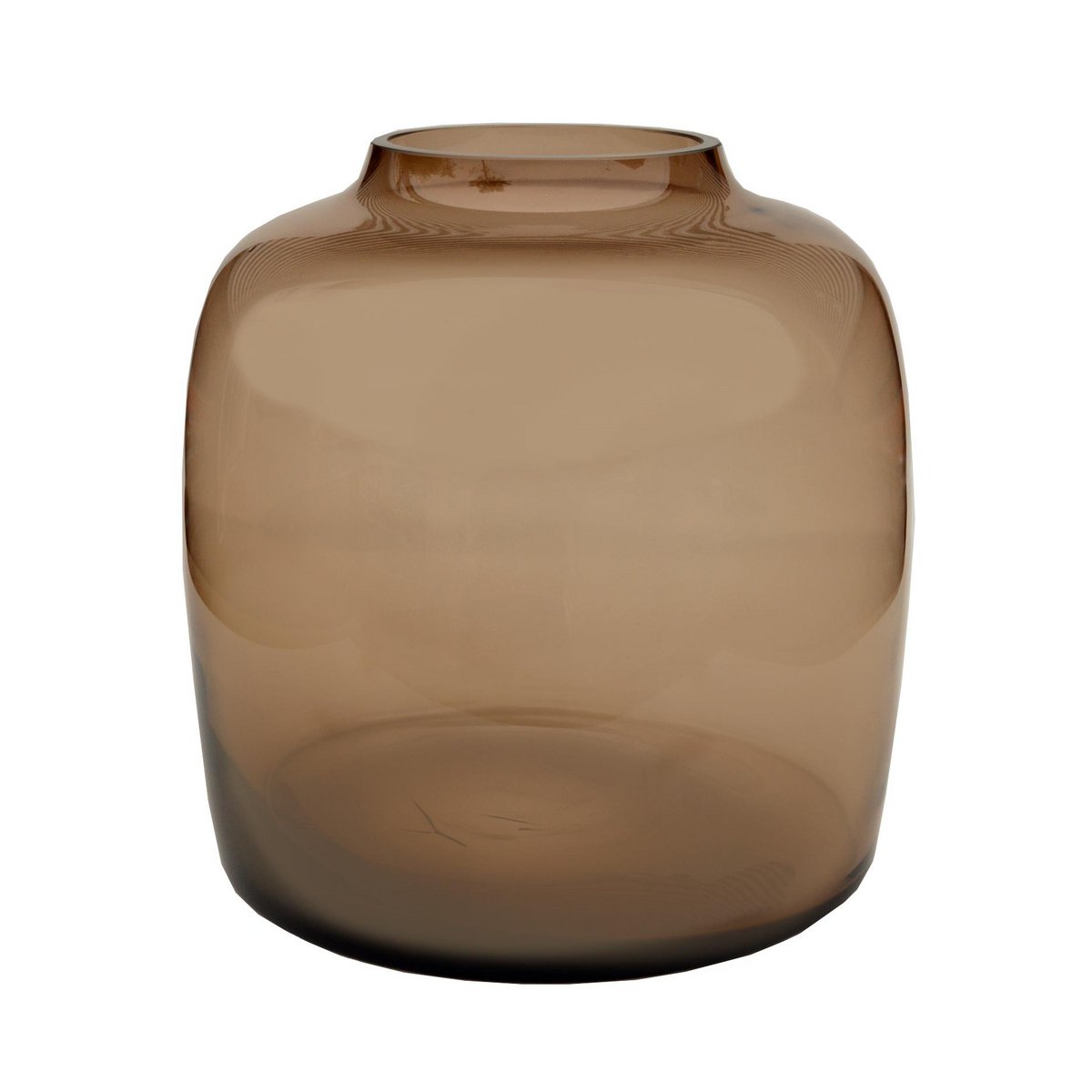 Vase glas - M - H25 Bartica - Taupe