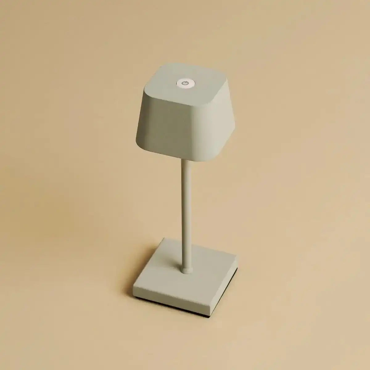 Sarphati Mini Shadow Grey Cordless Tischlampe -drahtlos überladbar über Ladestation, dimmbare Lampe und 3 Lichtmodi