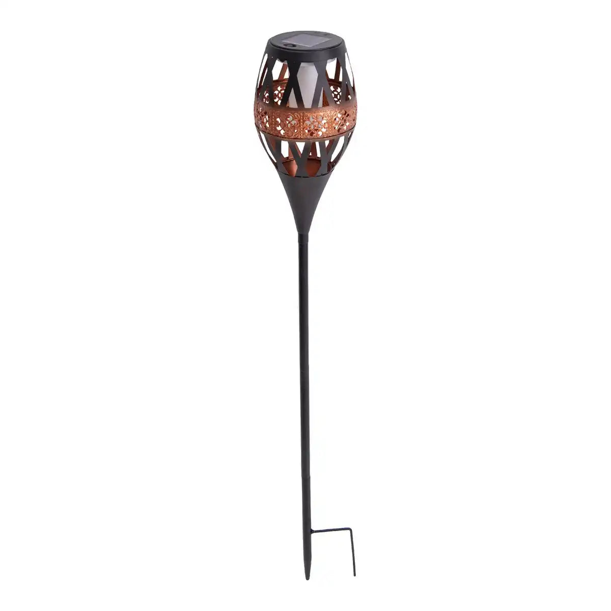 LED-Solar Erdspieß h: 85cm mit Flammeneffekt; Flame Light