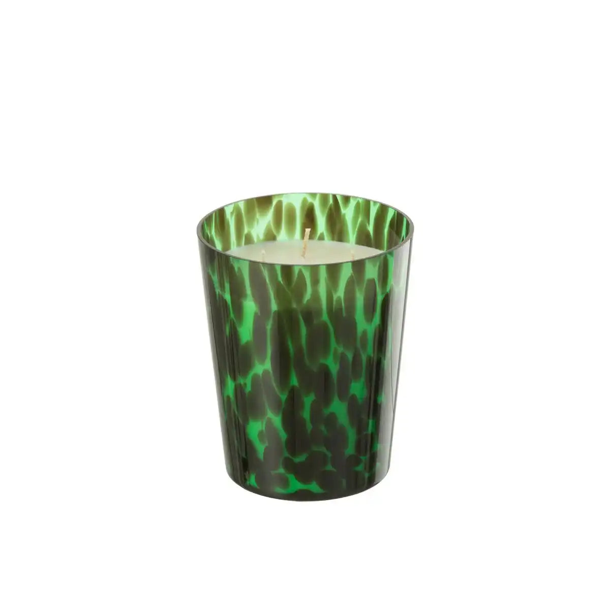J-Line Duftkerze Noa – Sandelholz – Glas – Grün – mittel – 68U
