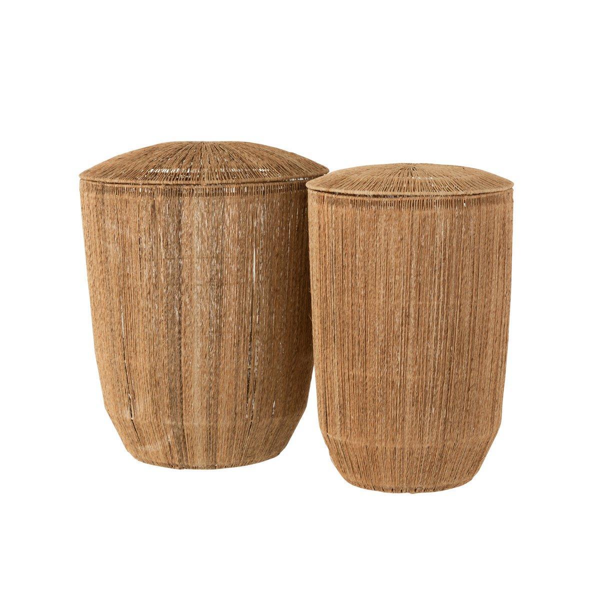 J-Line Set 2 Man Dantya Long Jute Natural
