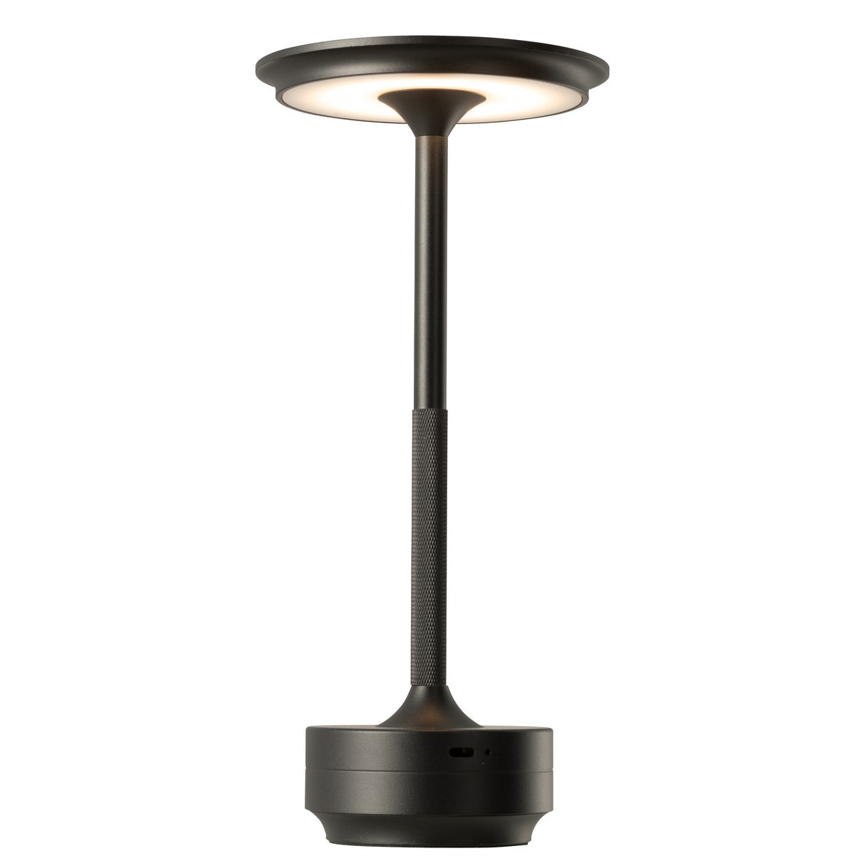 J -Linie Lampe Touch - Plastik - Schwarz - LED