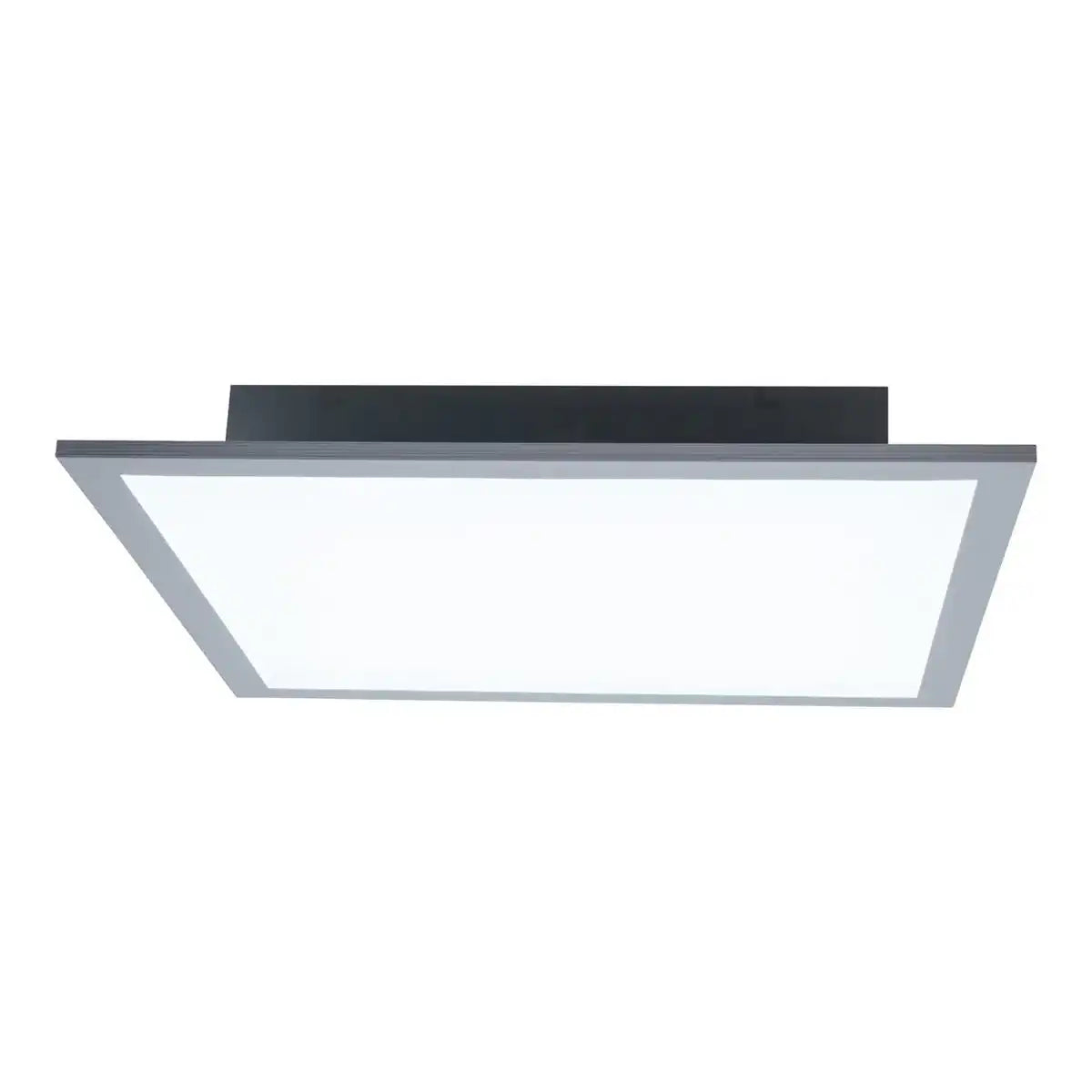 LED Aufbaupanel "NICOLA", Aufbauleuchte aus Metall und Kunststoff mit fest verbauten LEDs in neutralweiß, Panel für Innenräume 45 x 45 cm