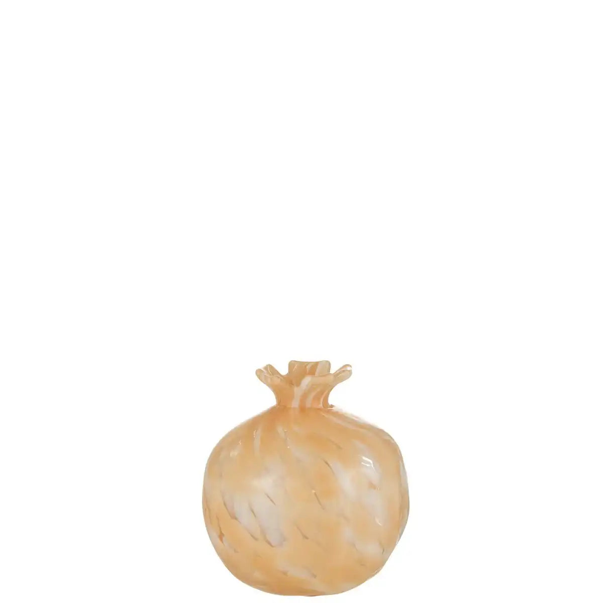 J-Line Vase Melissa - Glas - Beige - klein
