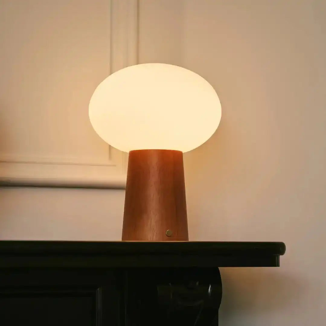 Max kastanienhalte Holzschnur und wiederaufladbare Lampe-umweltfreundliches Design