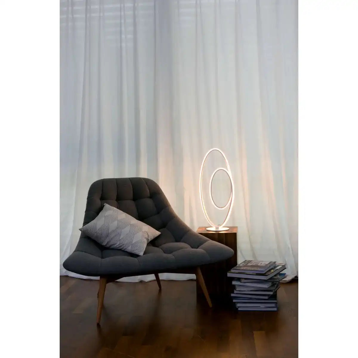 LED Tischleuchte h: 60cm weiß "ODRIVE"