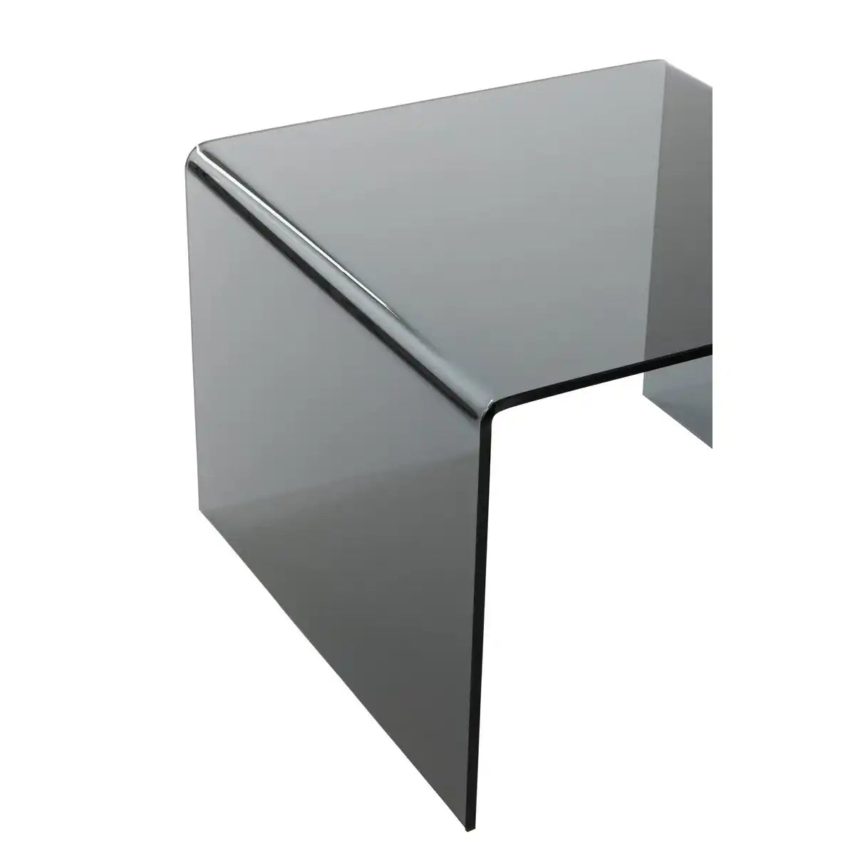 J-Line Beistelltisch – Glas – Schwarz