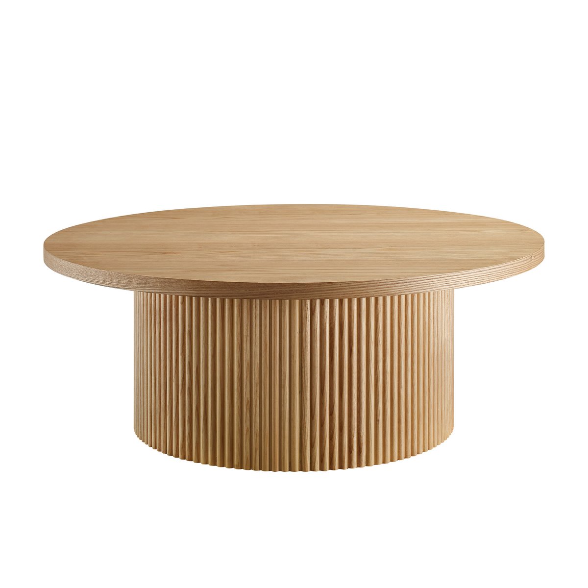 Couchtisch Ø 85 cm Natur