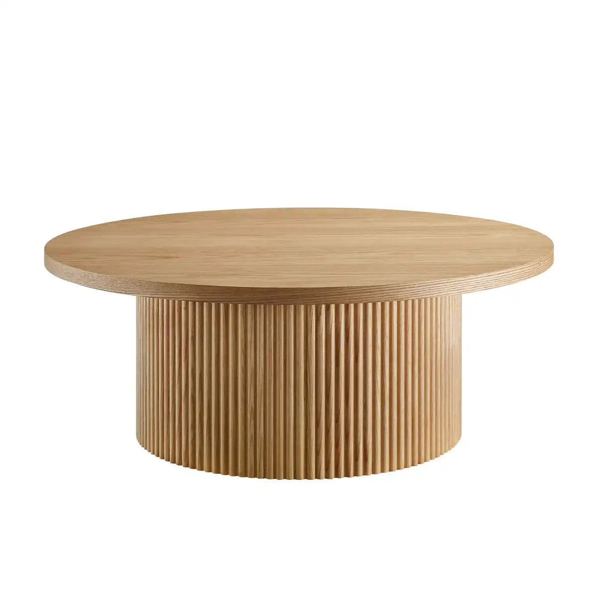 Couchtisch Ø 85 cm Natur