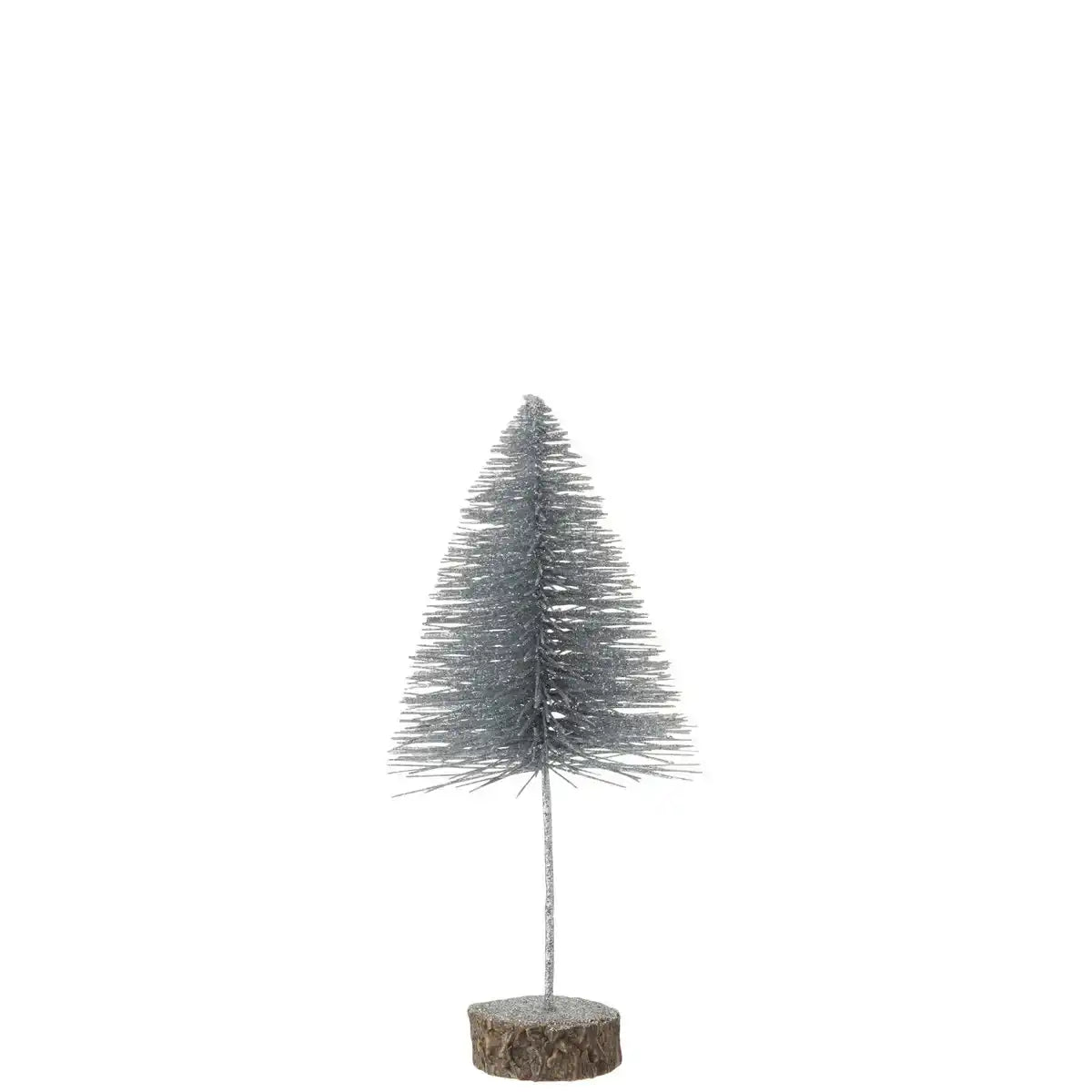 J -Line Dekoration Weihnachtsbaum - Kunststoff - Silber - Medium
