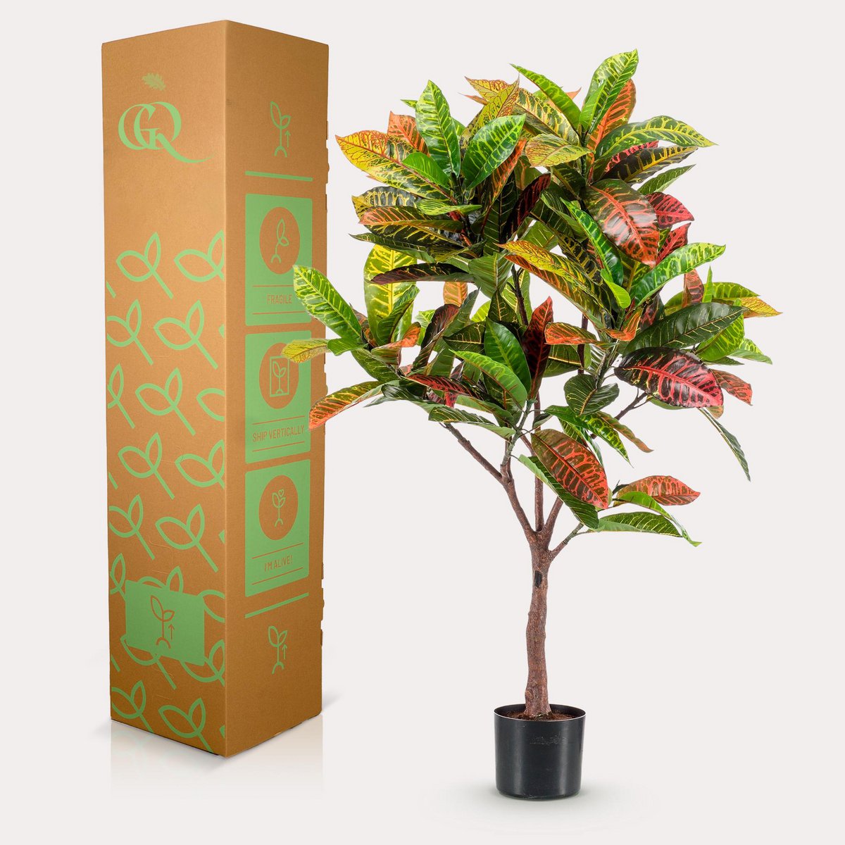 Kunstpflanze - Croton Codiaeum - Wonder Bush - 120 cm