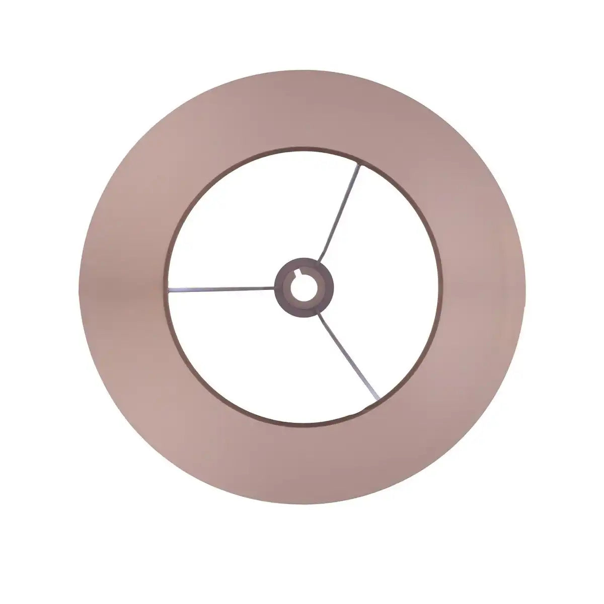 Lampenschirm für Tischleuchten "Causia", Ø unten 50 cm, Ø oben 22 cm, 33 cm hoch, Polyester-Baumwoll-Mix in weiß
