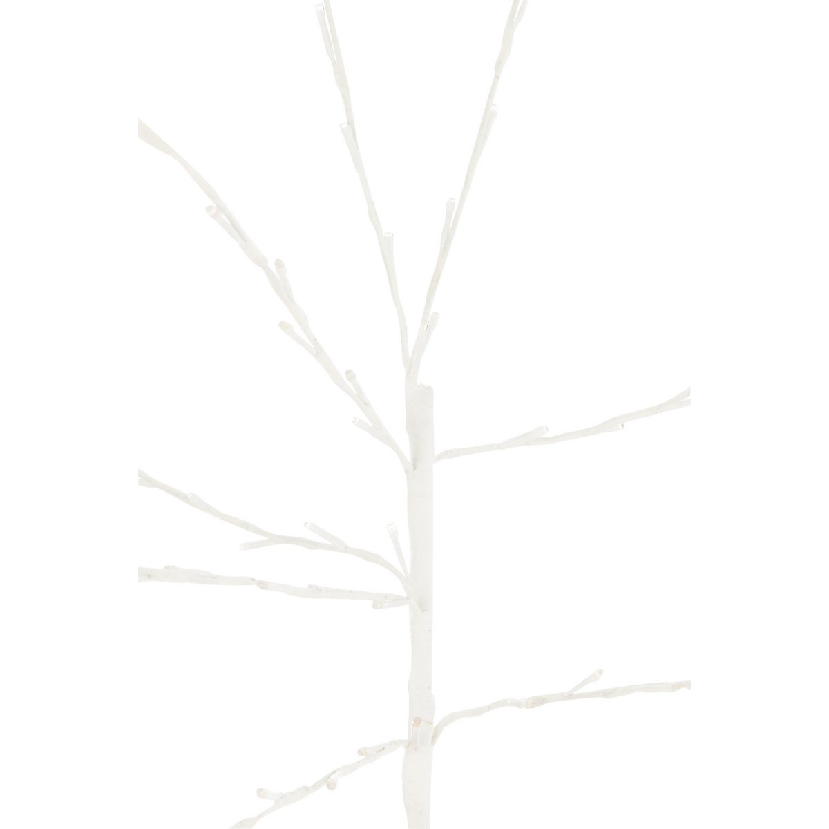 J-Line Weihnachtsbaum Bare+ LED Metall Weiß