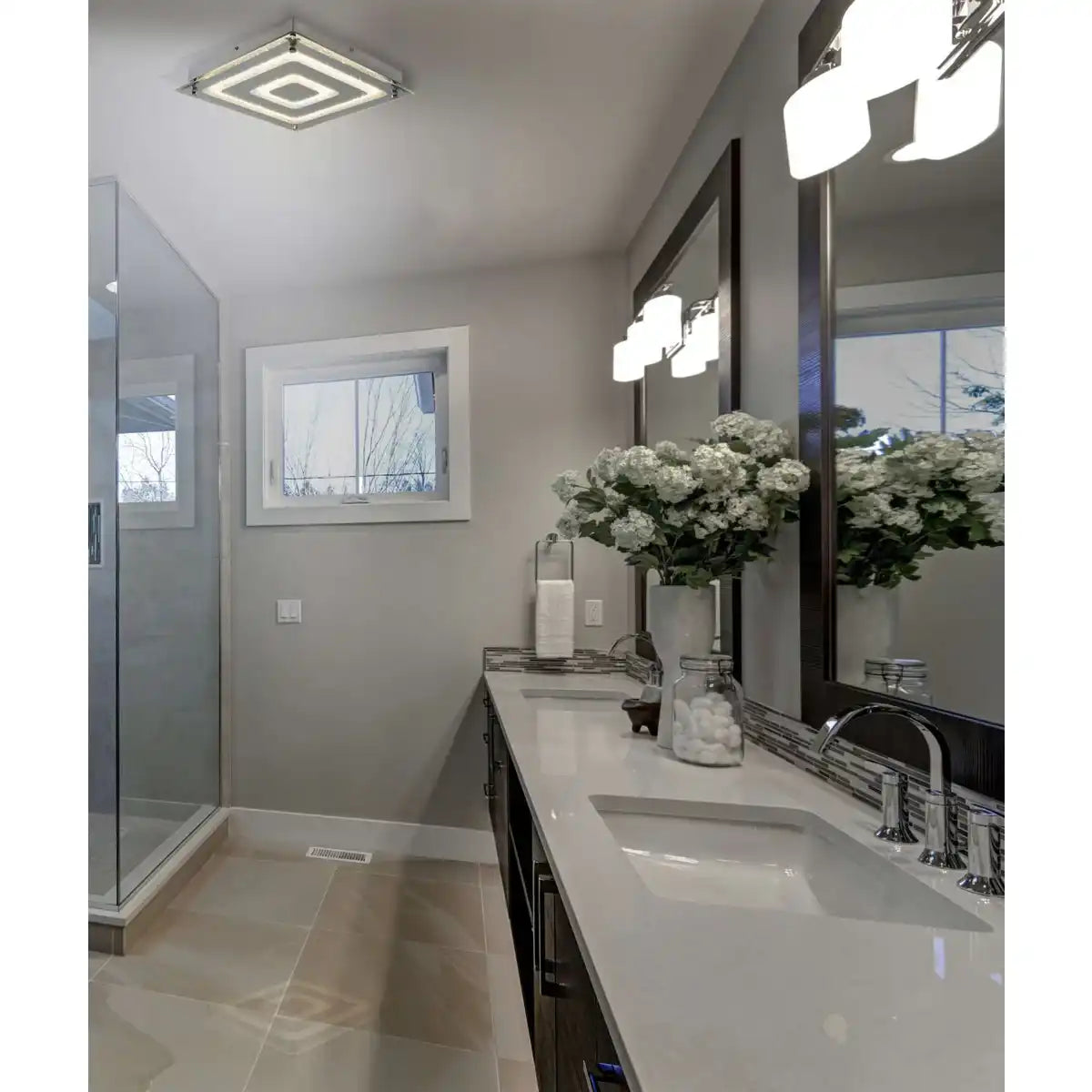 LED Deckenleuchte "THUN" d:24cm