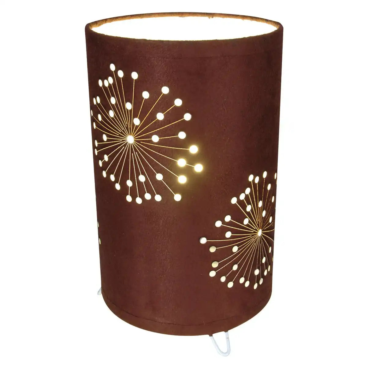 Stoff-Tischleuchte H:25cm "AURONA"