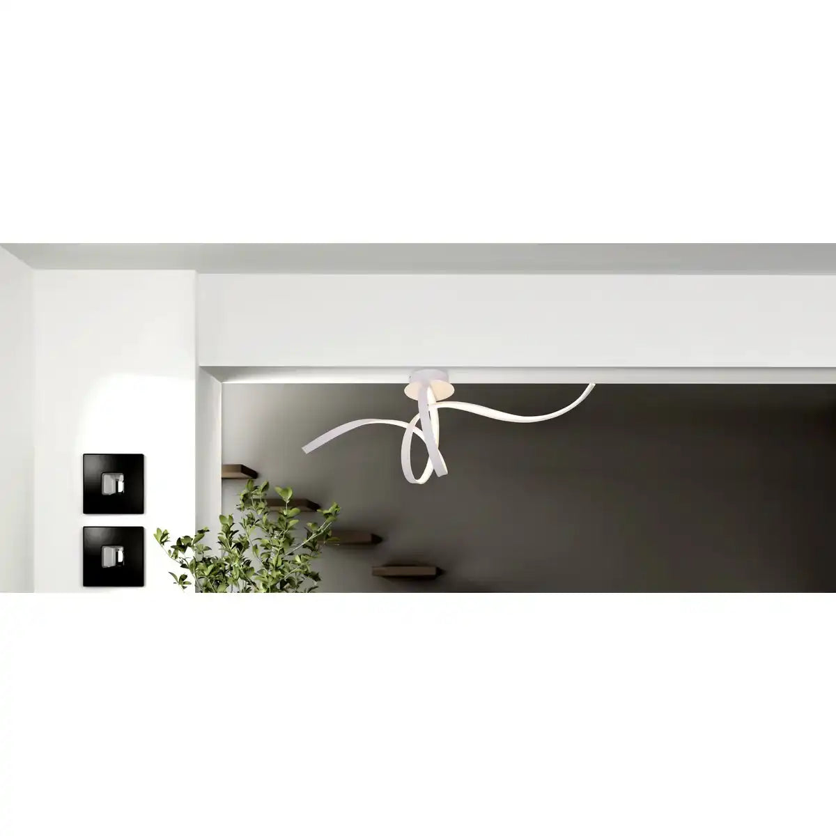 LED Deckenleuchte l: 120cm weiß "ODRIVE"