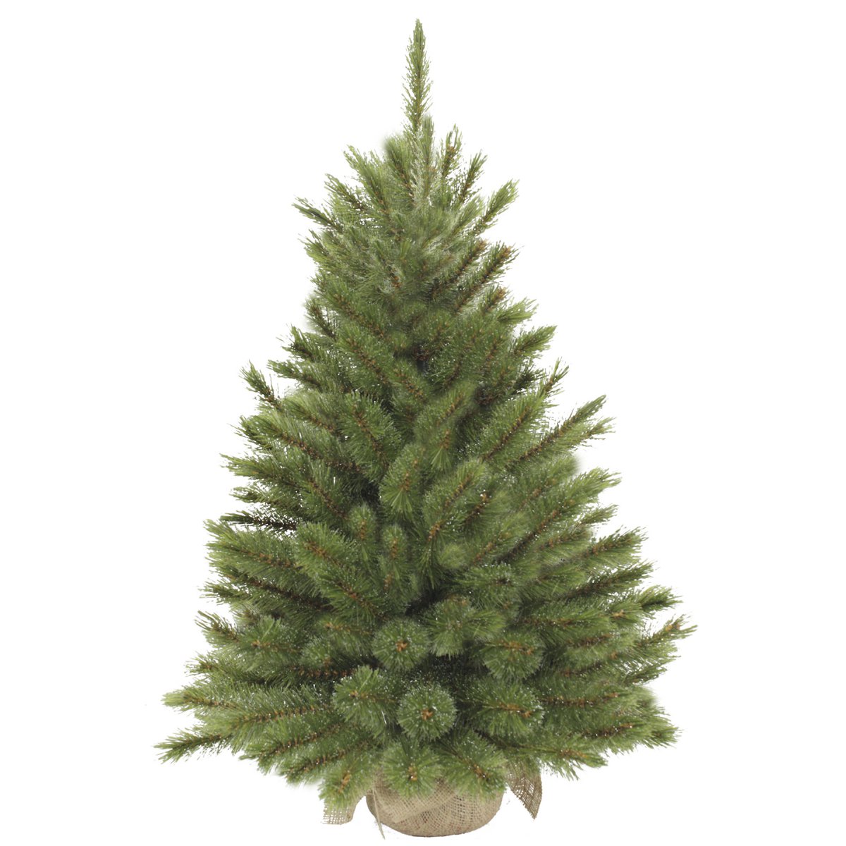 Künstlicher Weihnachtsbaum aus Jute – H90 x Ø62 cm – Grün