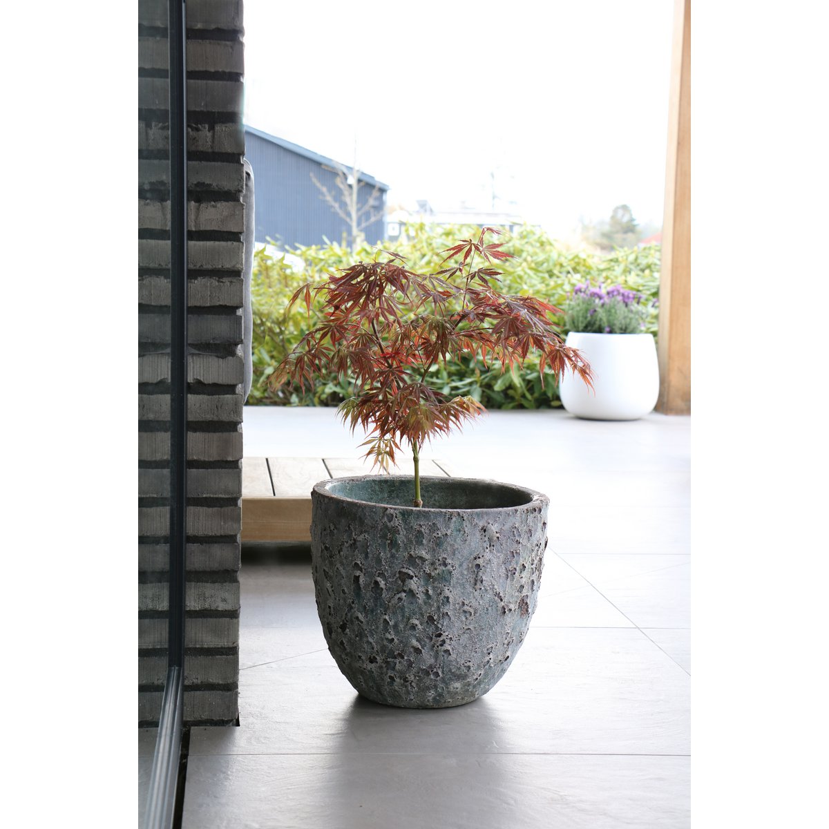 2 er Set Blumentopf Laki Oceanic Coral