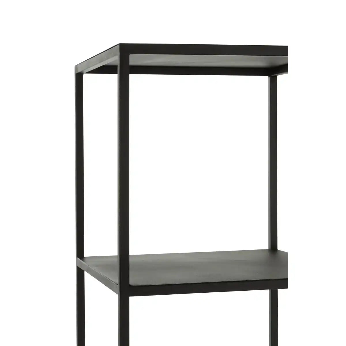 J-Line Rack 6 Ebenen Metall Schwarz