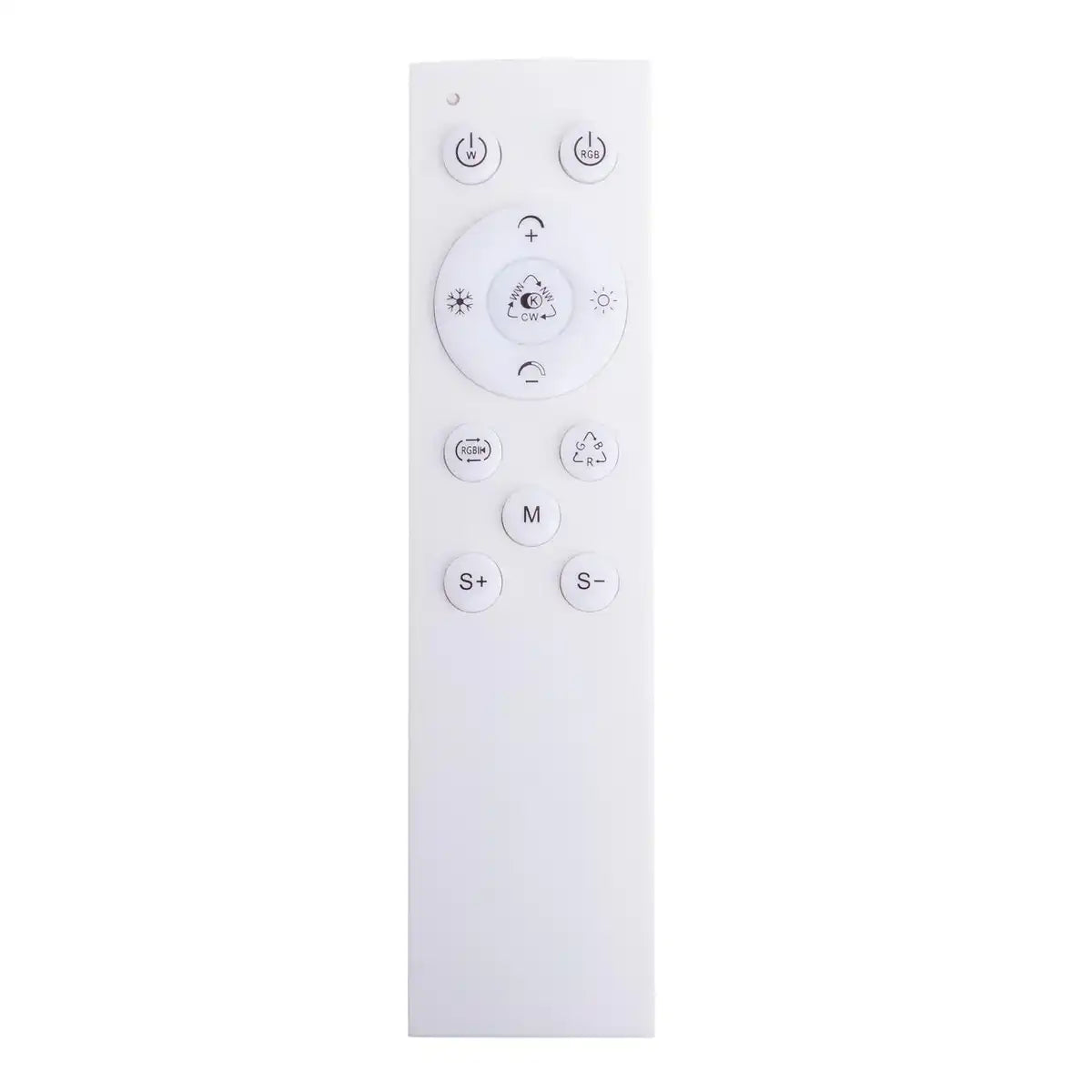 Die LED Deckenleuchte "CARLO" mit RGB-Backlight, Ø von 29,3 cm, klassisch-moderne Deckenleuchte aus schwarzem/weißem Kunststoff mit vielen Funktionen, z.B. Farbwechsler