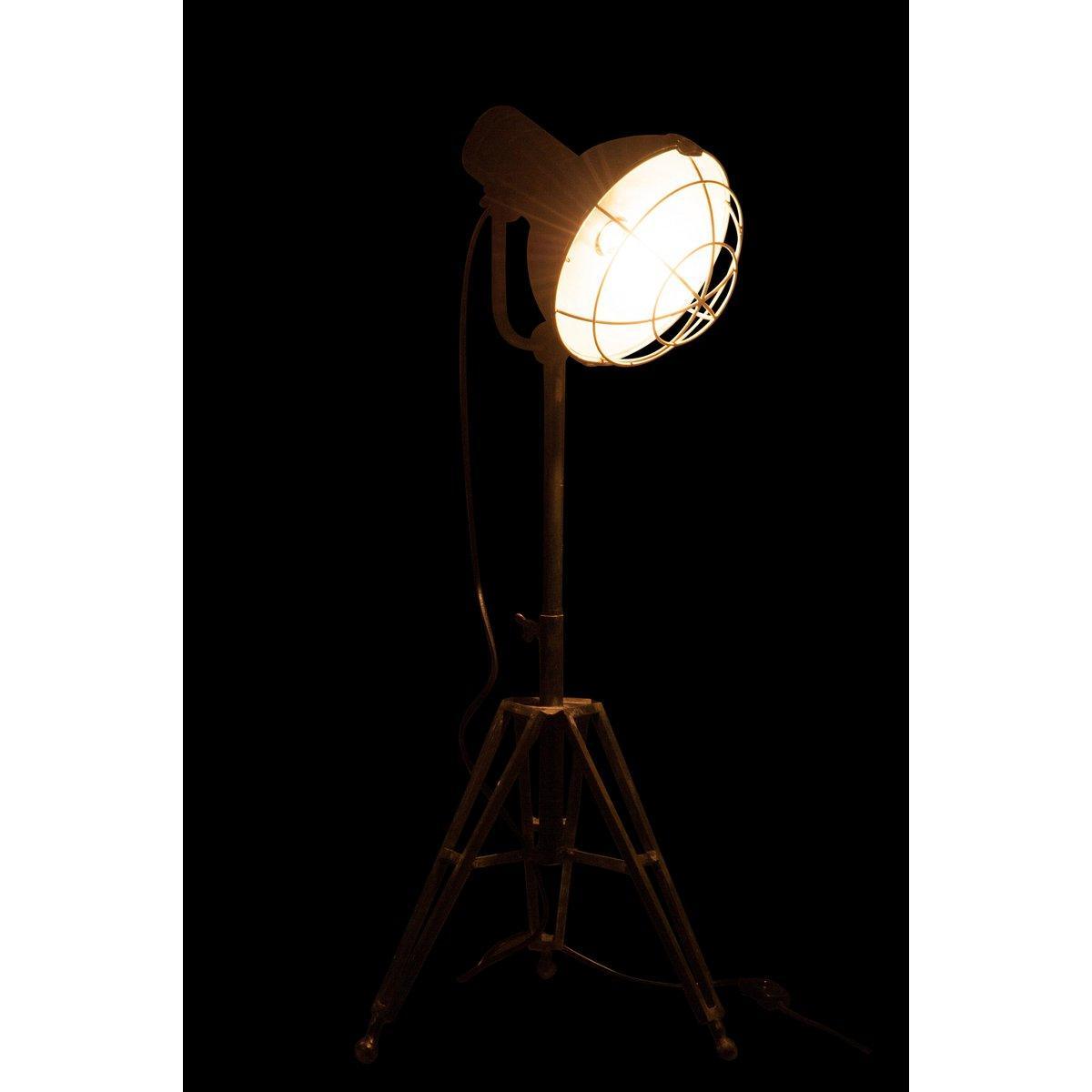J-Line Spotlight Stehleuchte – Metall – Grau