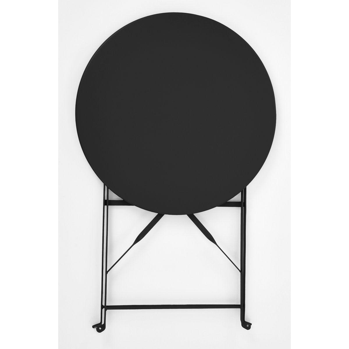 Laurence Bistro-Set - 3er-Set - Metall - Schwarz